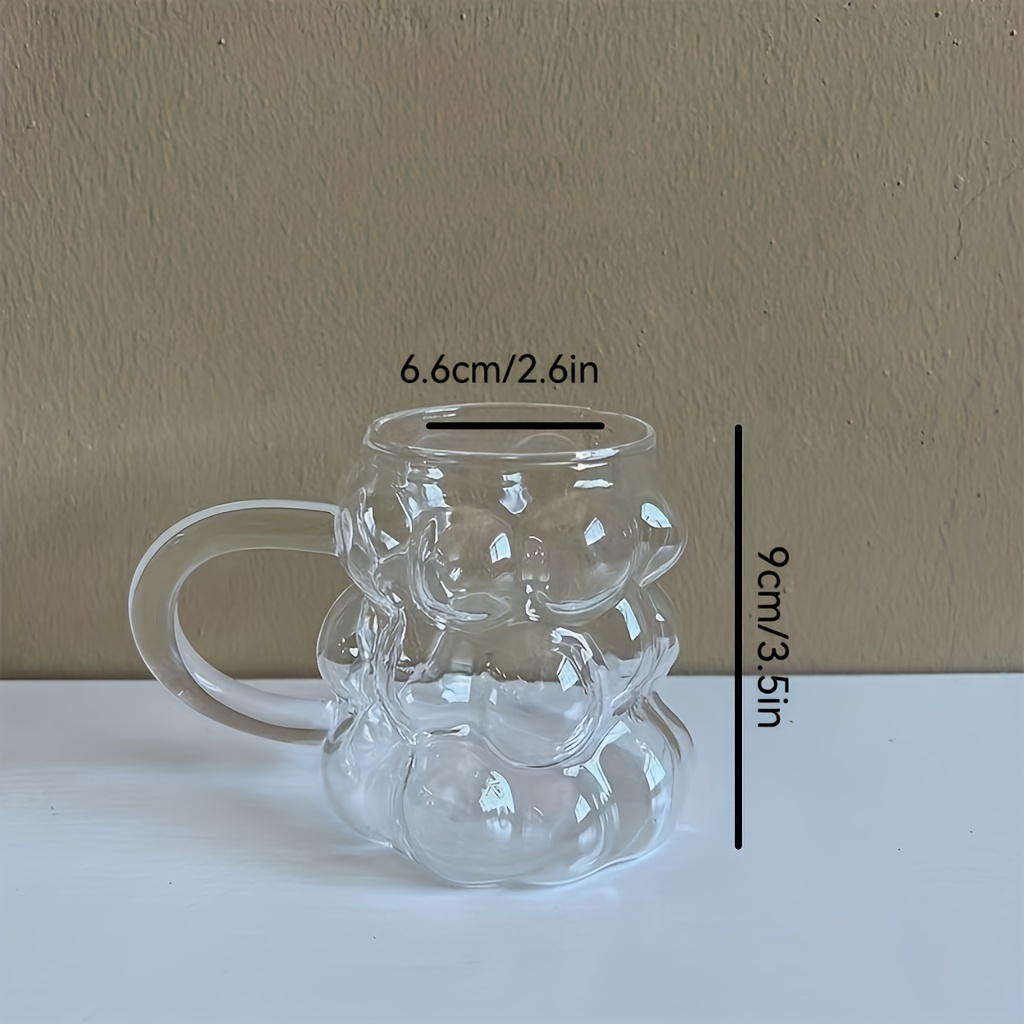 Grape Shape Glass Water Cup Coffee Mug Coffee Mugs Cute - Temu