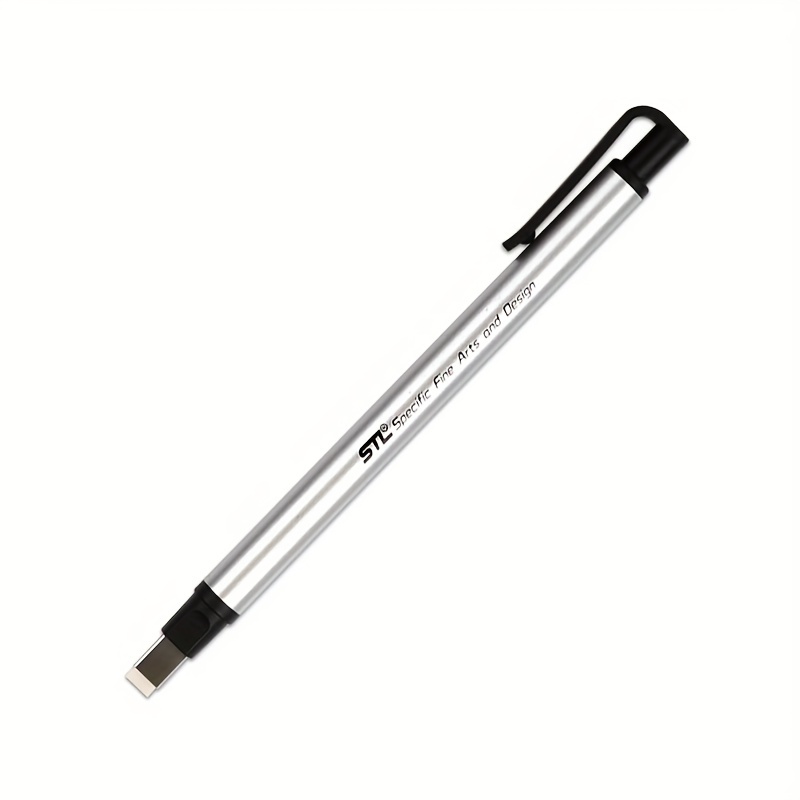 Mechanical Eraser Pen with 5 Eraser Refills, Precision Tip