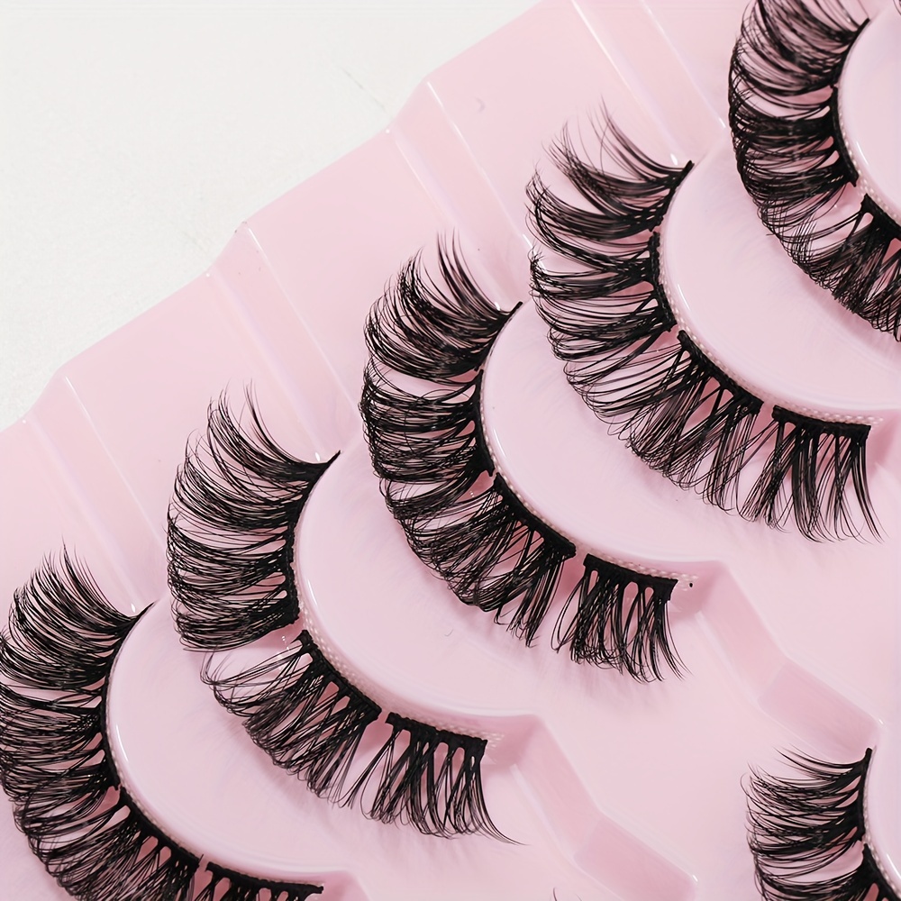 D Curl 14mm Mink Lashes Multipack | Natural Wispy Individual Eyelash Extensions