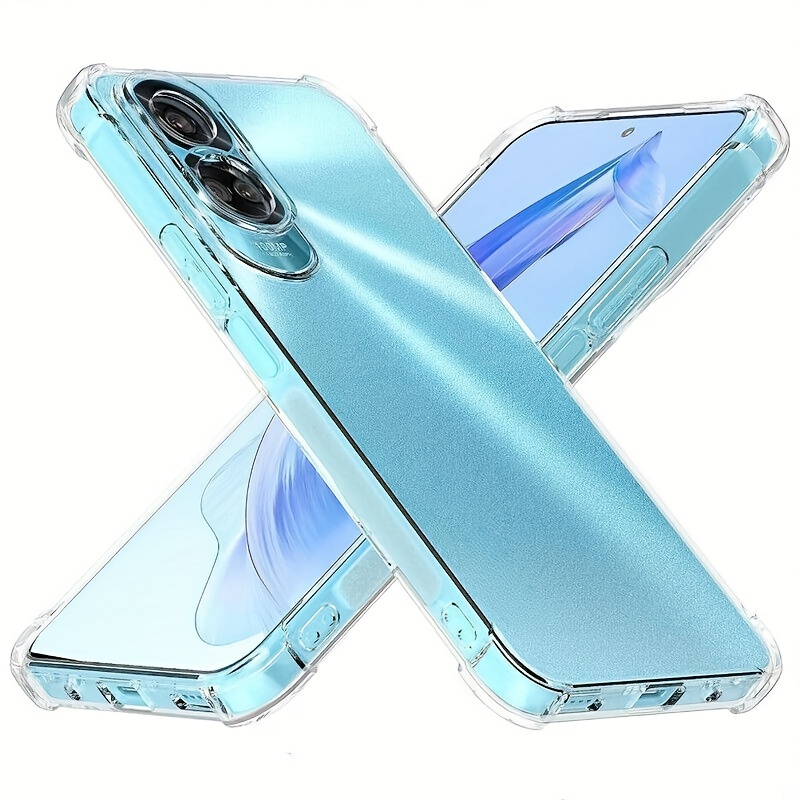 For Honor 70 Lite Case Clear Shockproof Cover & Glass Screen Protector