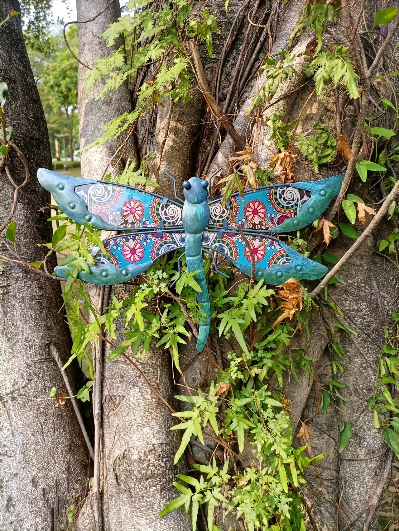 Metal Dragonfly Wall Decor Outdoor Dragonfly Wall Art - Temu Canada