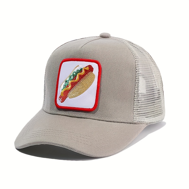 Hot dog cheap baseball hat