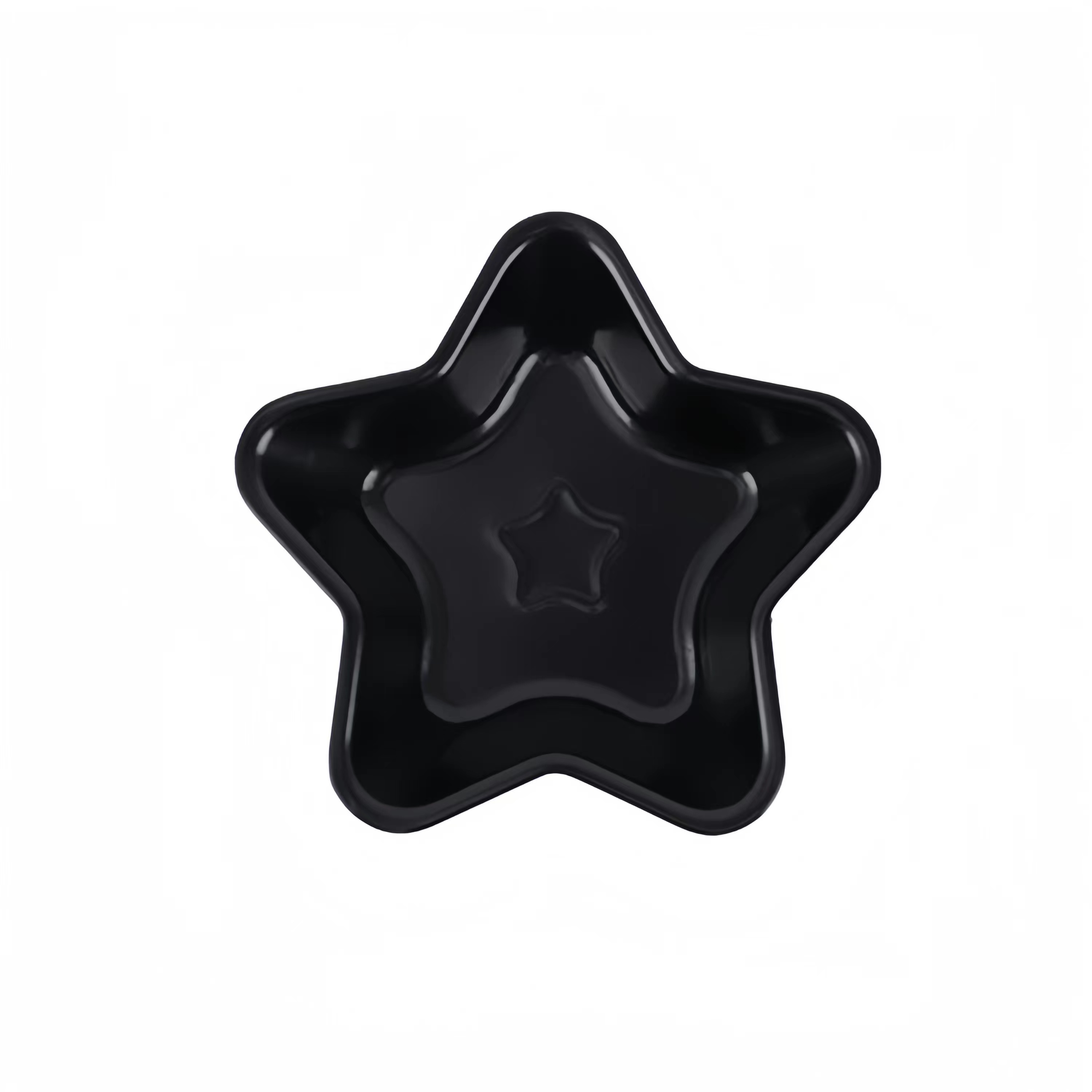 1pc Five-Pointed Star Shape Non-Stick Carbon Steel Pizza Pan, Cake
