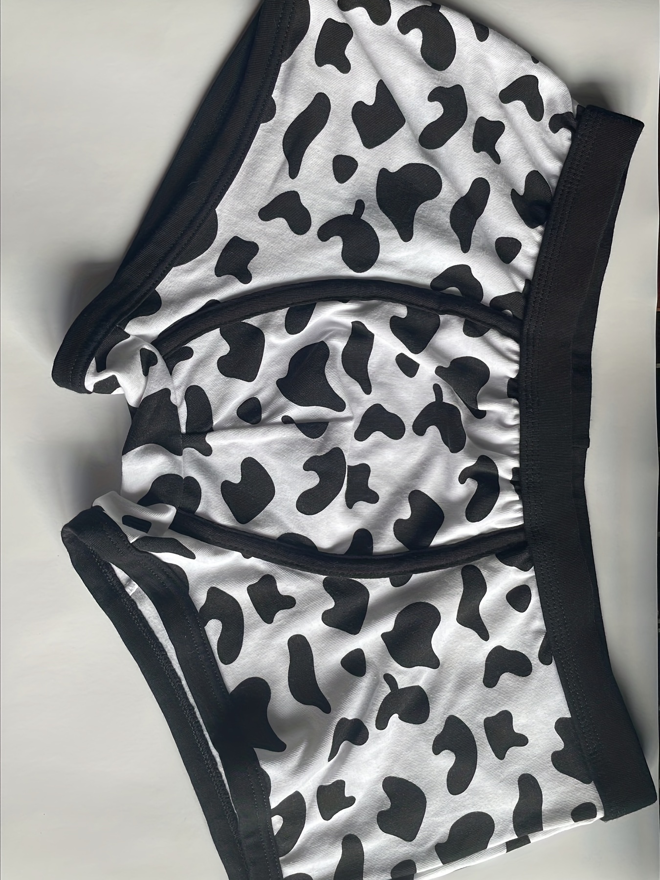 Men's Cow Print Cotton Soft Breathable Comfortable Boxers - Temu Japan