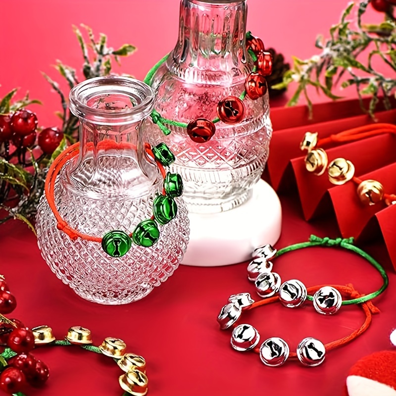 Christmas Bell Bracelet Jingle Bell Adjustable Holiday Fun Gift