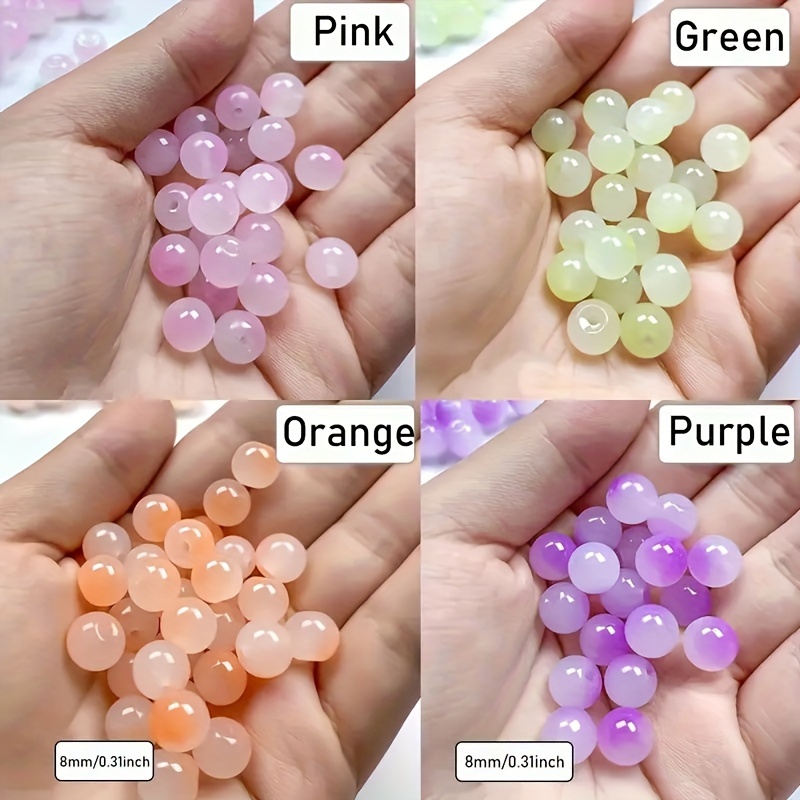 Smooth Round Polished Gemstone Beads, For Making Jewellery, Size: 8mm At Best Price In Rajkot