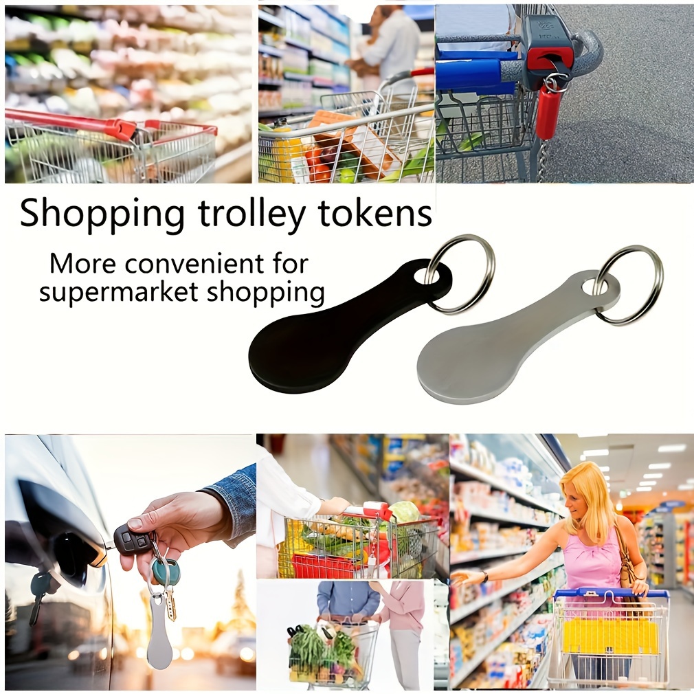 Plastic deals trolley tokens