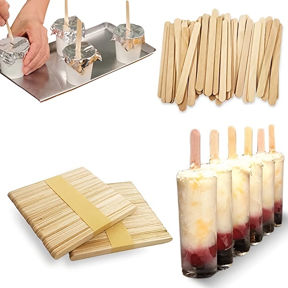 Popsicle Sticks Acrylic Popsicle Sticks Reusable Mirror Ice - Temu