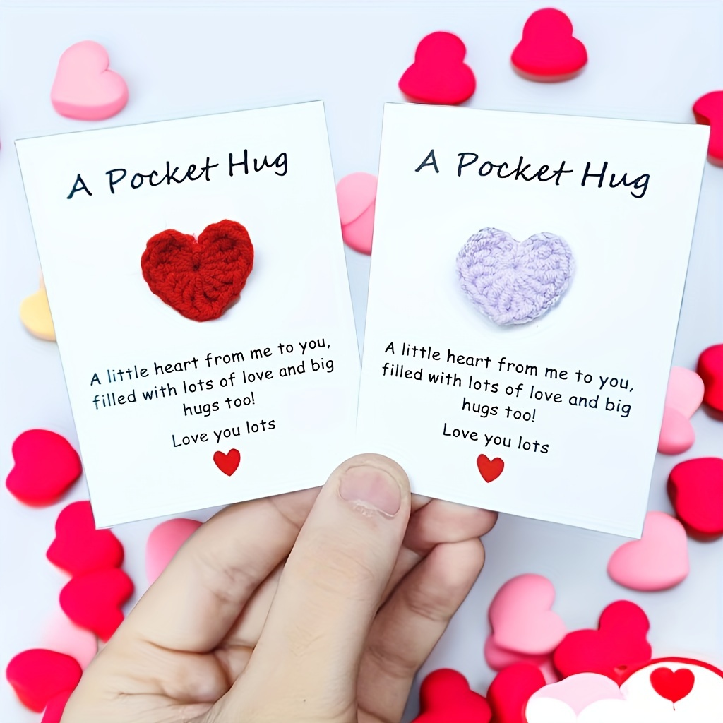 absuyy Valentine's DayPocket Hug Heart on Clearance- Pocket Heart Pocket  Heart Love Gift 
