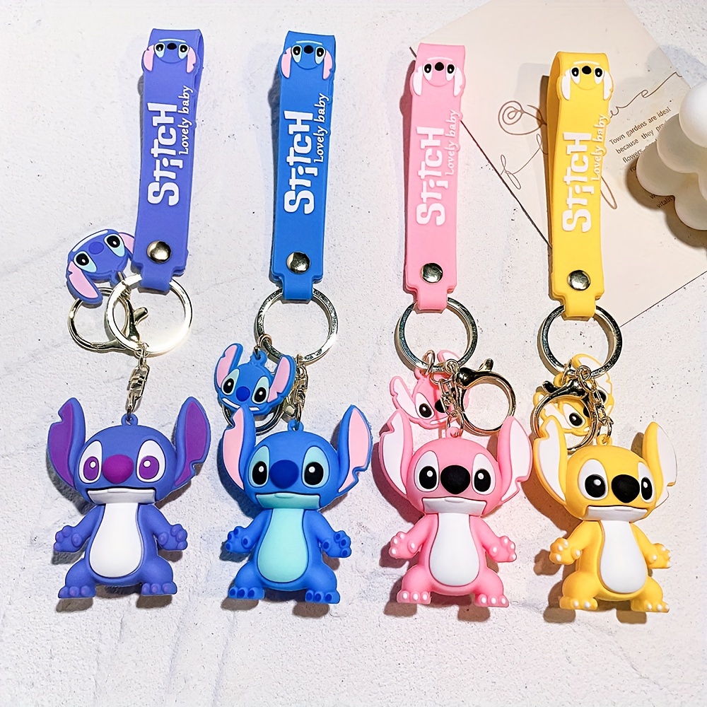 Stitch Bracelet Wristlet Keychain Cute Silicone Doll - Temu