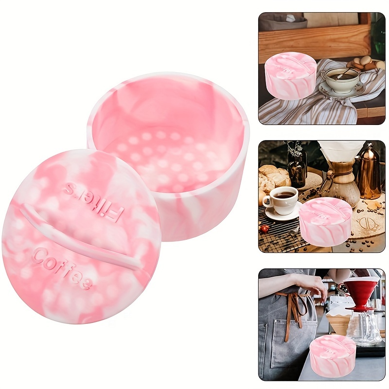 1 Pcs Coffee Filter Paper Holder Silicone Filter Paper - Temu