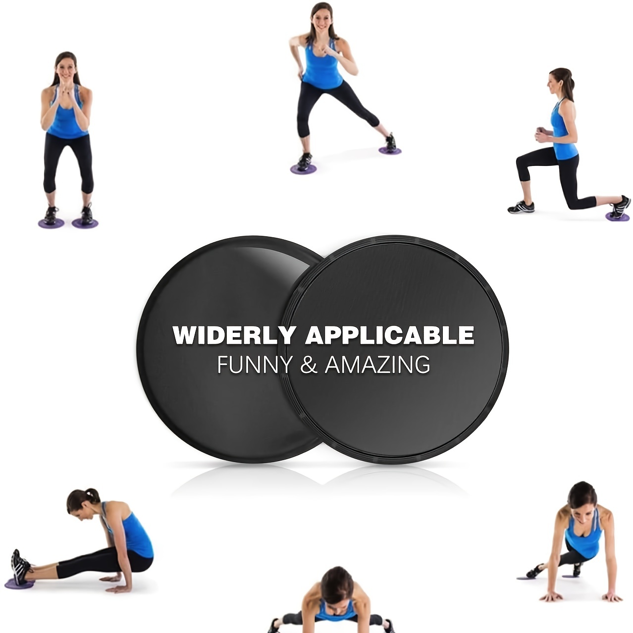 Comprar 2PCS Fitness Core Sliders Exercise Gliding Discs Slider Full-Body  Workout Accessories Abdominal Training Yoga Sports Equipment