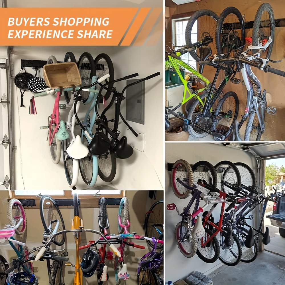 Bike Hooks Garage Wall Heavy Duty Bicycle Hangers Hanging - Temu