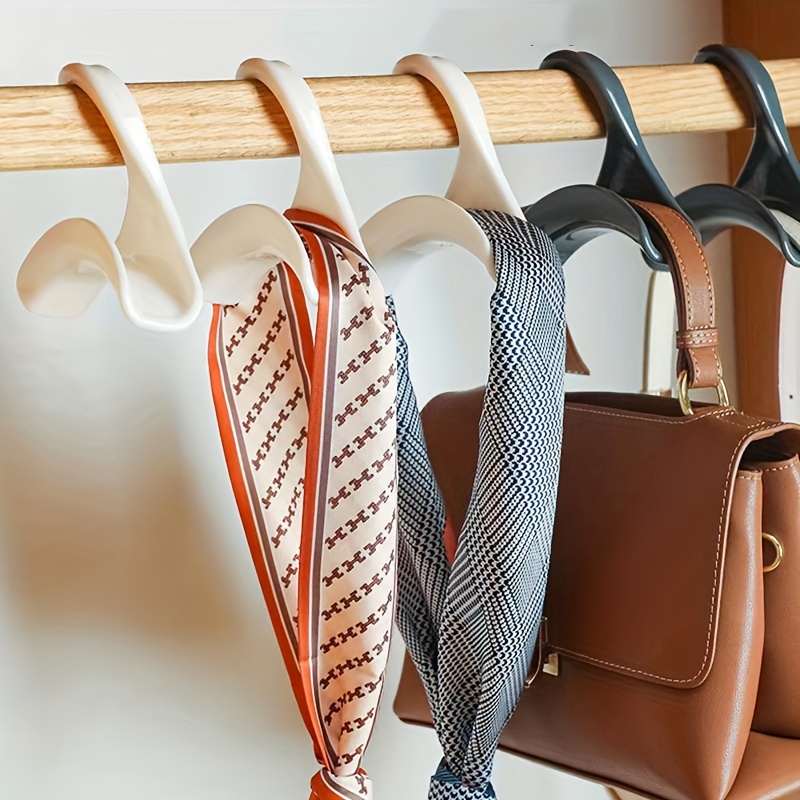 3PCS Purse Handbag Hangers Holder Plastic Space Saving Hangers