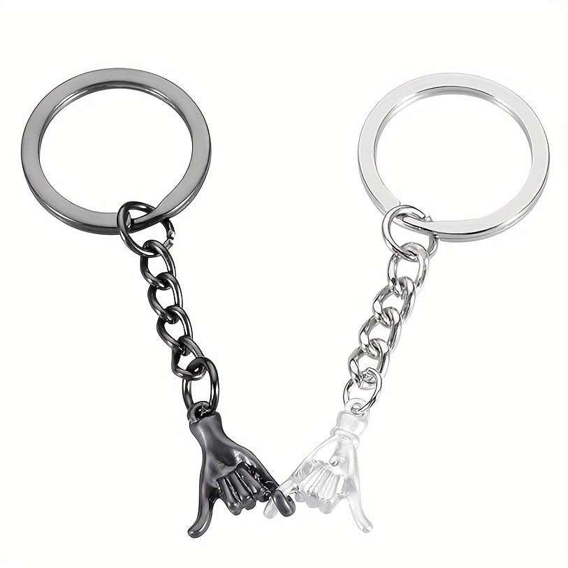 Pinky Swear Promise Keychain Matching Alloy Key Chain - Temu