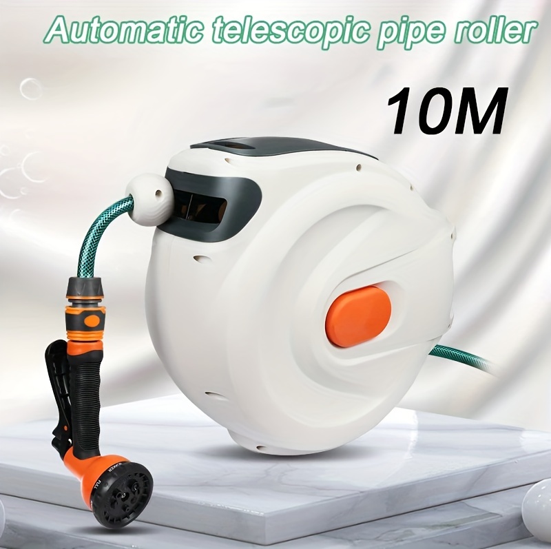 Auto Telescopic Pipe Roller Coiler High pressure Water Gun - Temu