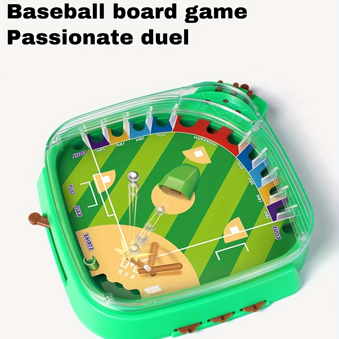 Hé! Joue! Jeu d'adresse de table de flipper de baseball - Jouet de