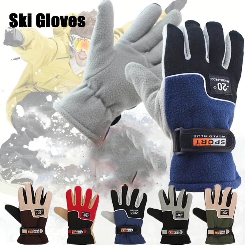 72 pieces Thermaxxx Winter Ski Gloves Men Zipper Pocket w/ Grip