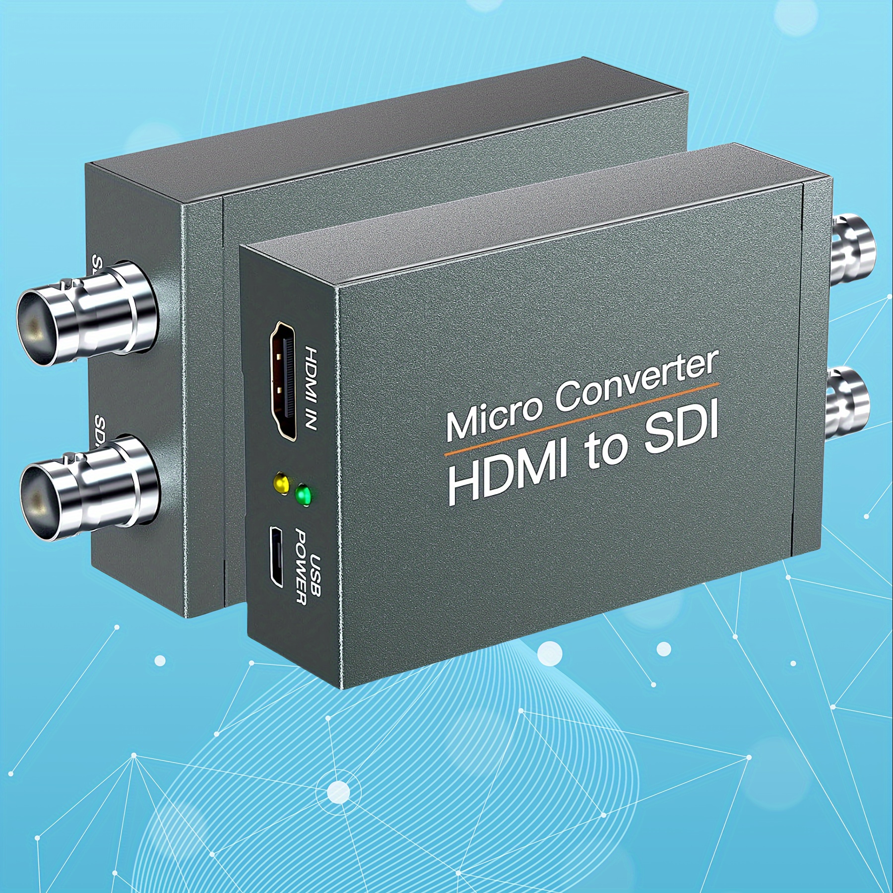 Convertisseur Extender HDMI 30M 1080P - Bleu