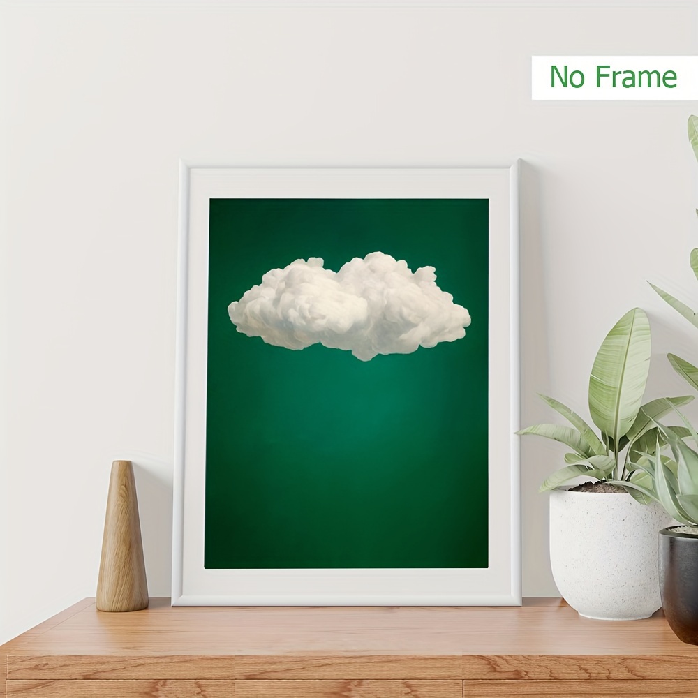 16x24 Framed Print, White Frame