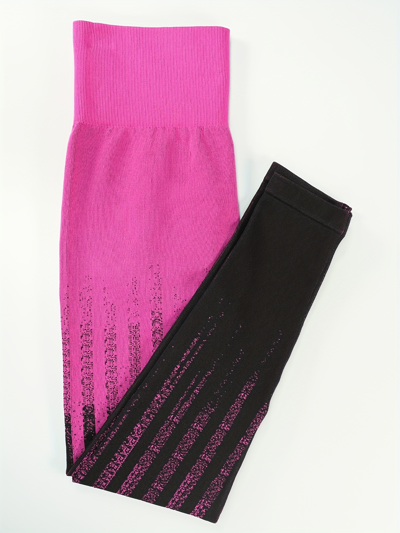 Gradient Workout Butt Lifting Sports Leggings High Waist Yoga Pants
