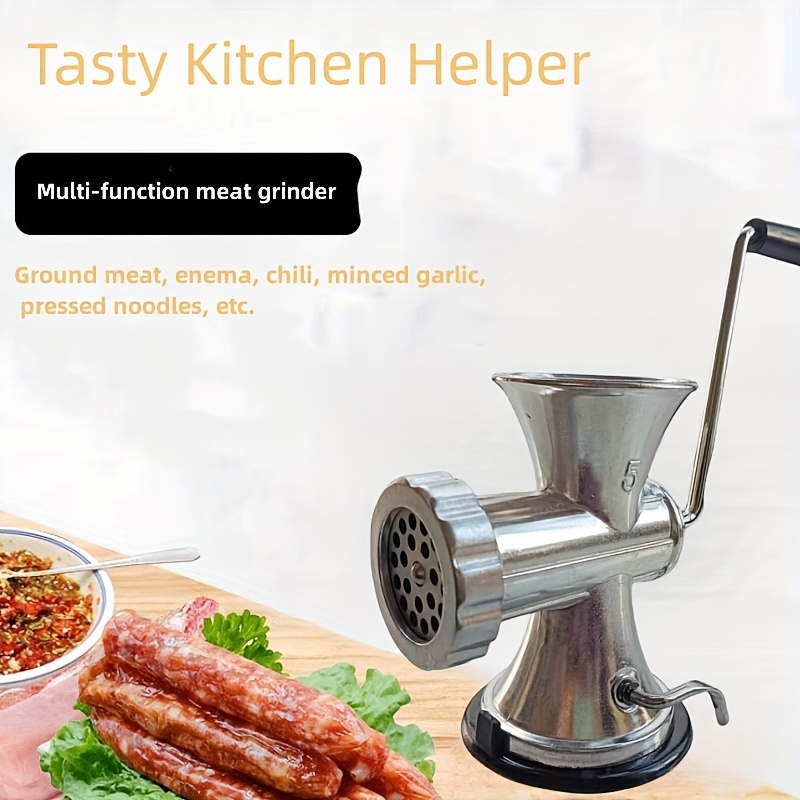 Multifunctional Meat Grinding Machine Cooking Tools Portable Sausage  Noodles Grinder Hand Crank Accessories Kitchen Supplies