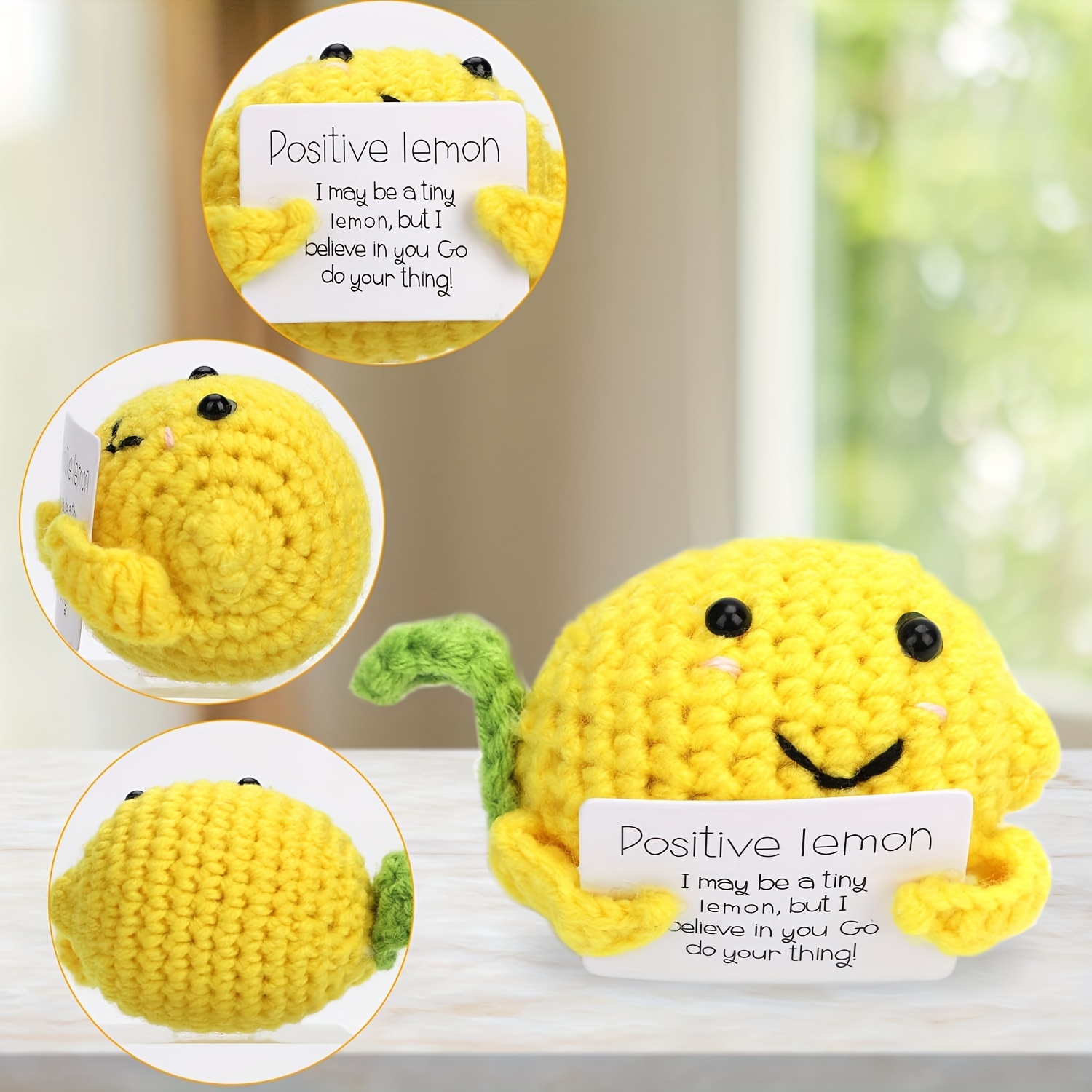 Potato Plush Toy Funny Crochet Plushies Cute Crocheted Stuffed Animals for  Friends Encouragement Party accessories - AliExpress