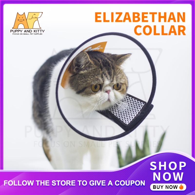 Cat Cone Collar Pet Beauty Head Cover To Protect Against Scratching And Licking Pet Protective Collar For Cats