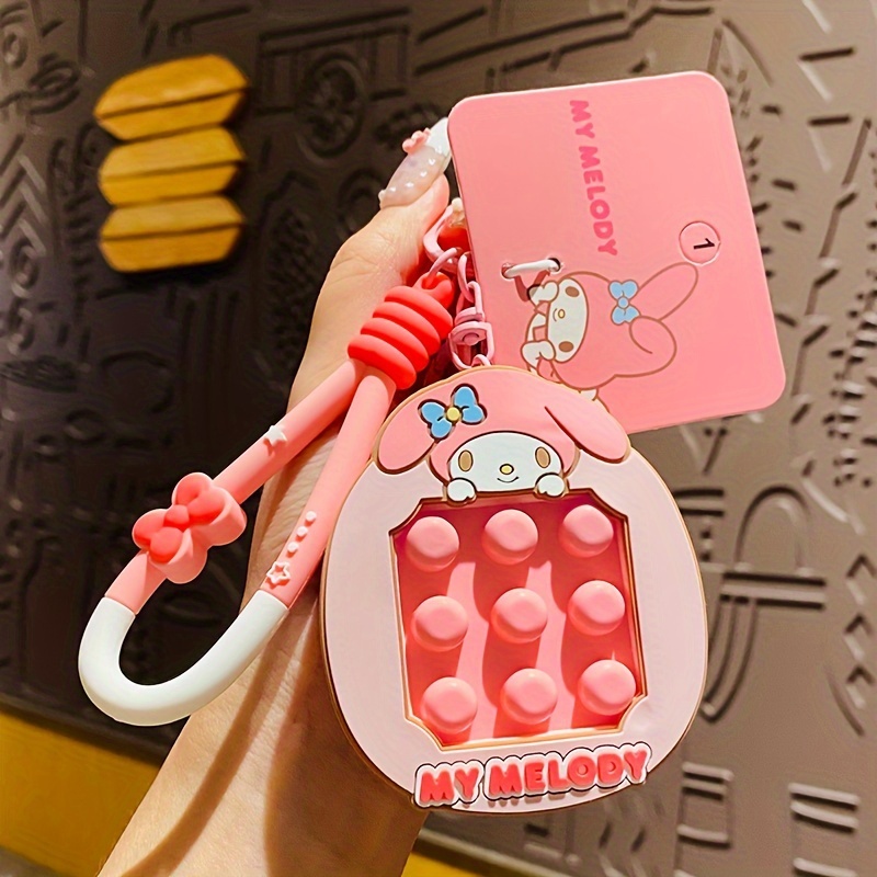 1pc Anime Fidget Toy Porte clés Kawaii Hello Kitty Ma - Temu France