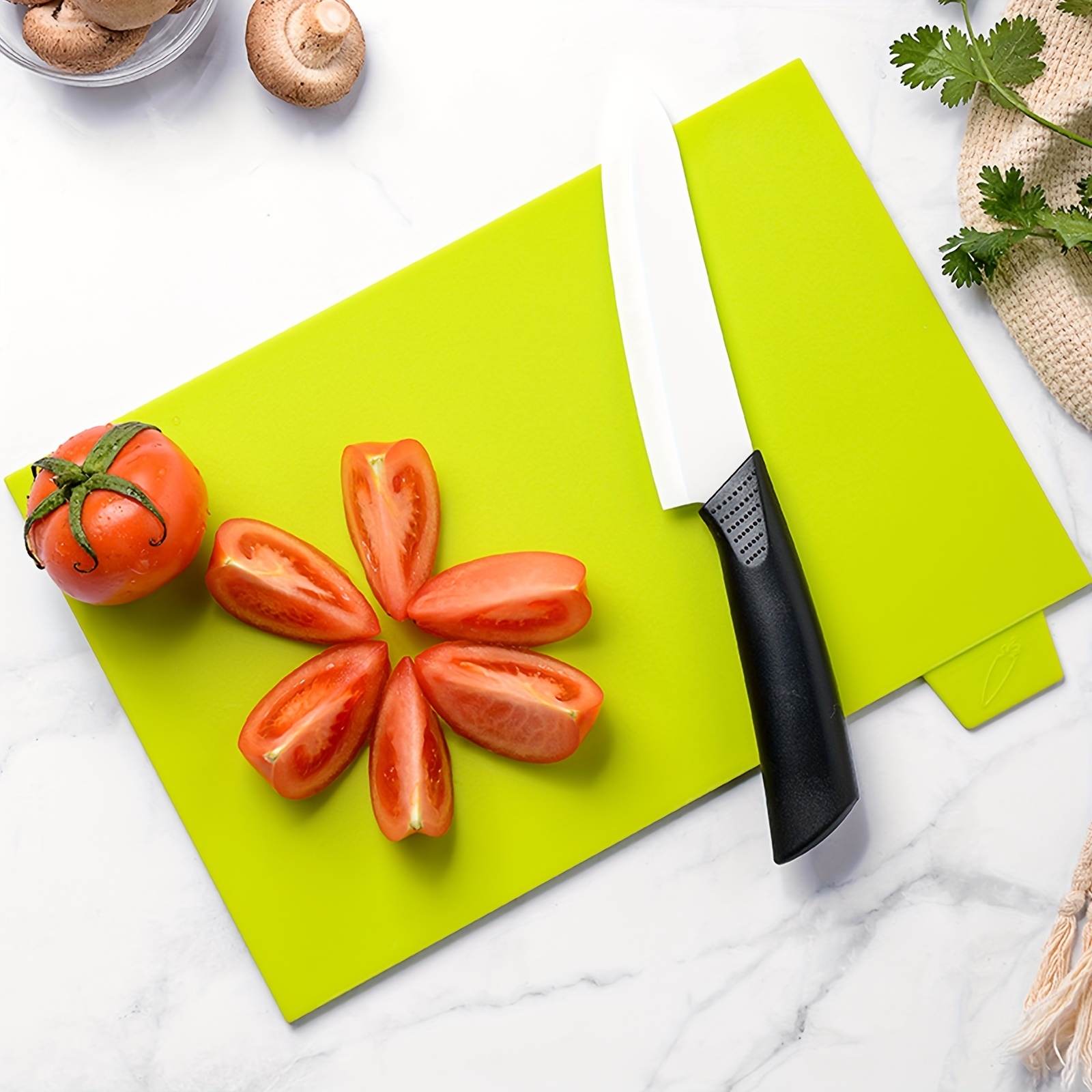 1 set chopping board thickened or lightweight square pp plastic classification cutting board set cooked classification plastic cutting board cutting board for meat fruit vegetable kitchen stuff cheap stuff details 4