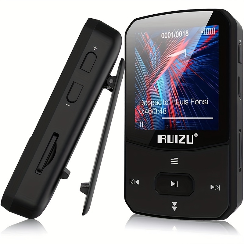 Mini Lecteur MP3 Sportif Bluetooth 4.0 avec Pince 8G 30 Heures de