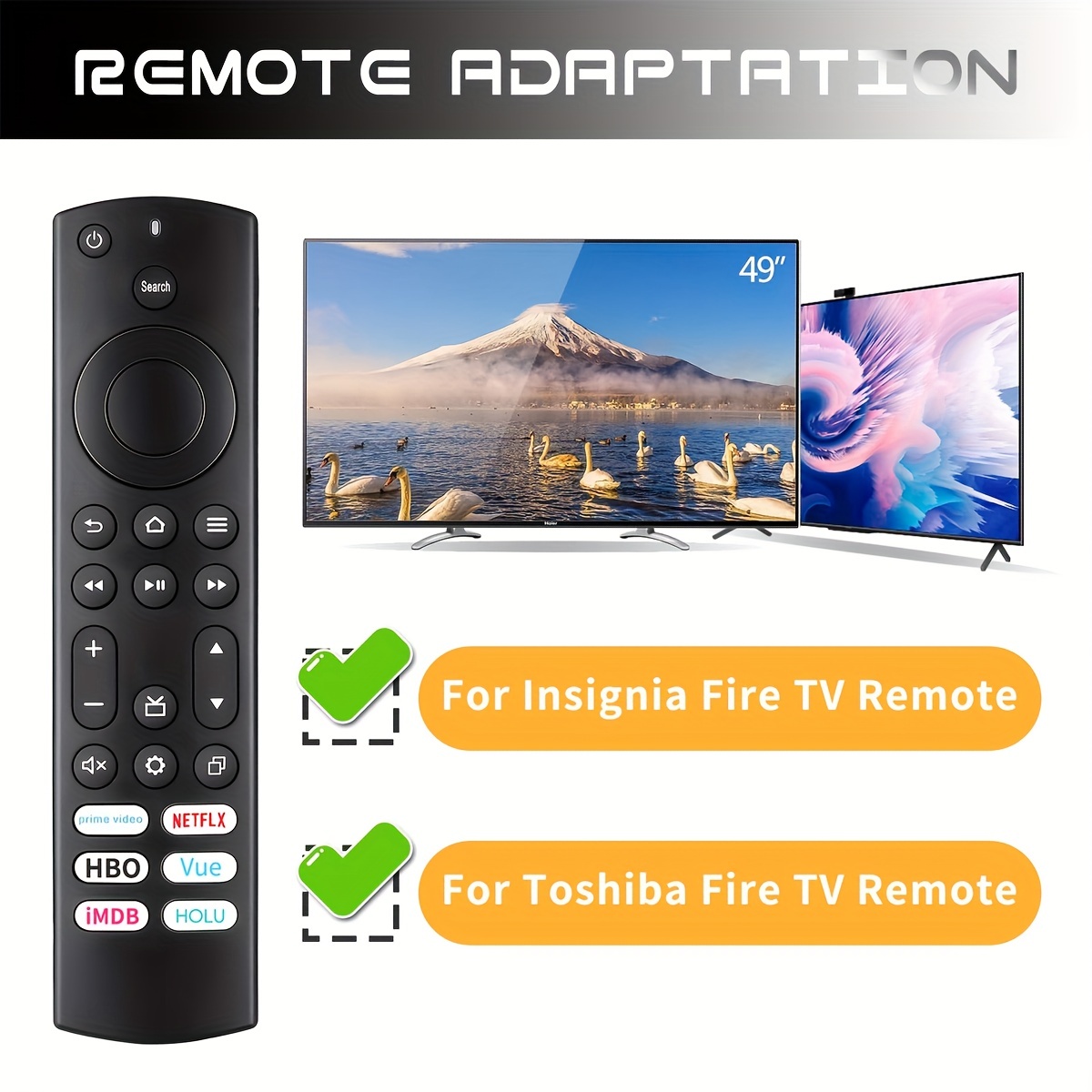 Control Remoto Repuesto Televisores Toshiba Fire Insignia - Temu