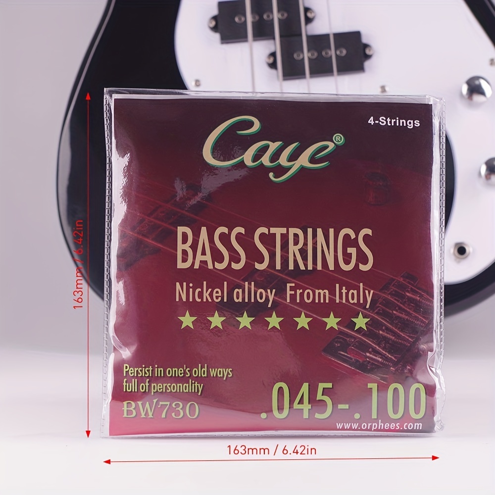 Four string Electric Bass Strings: Entry level Bass Strings - Temu