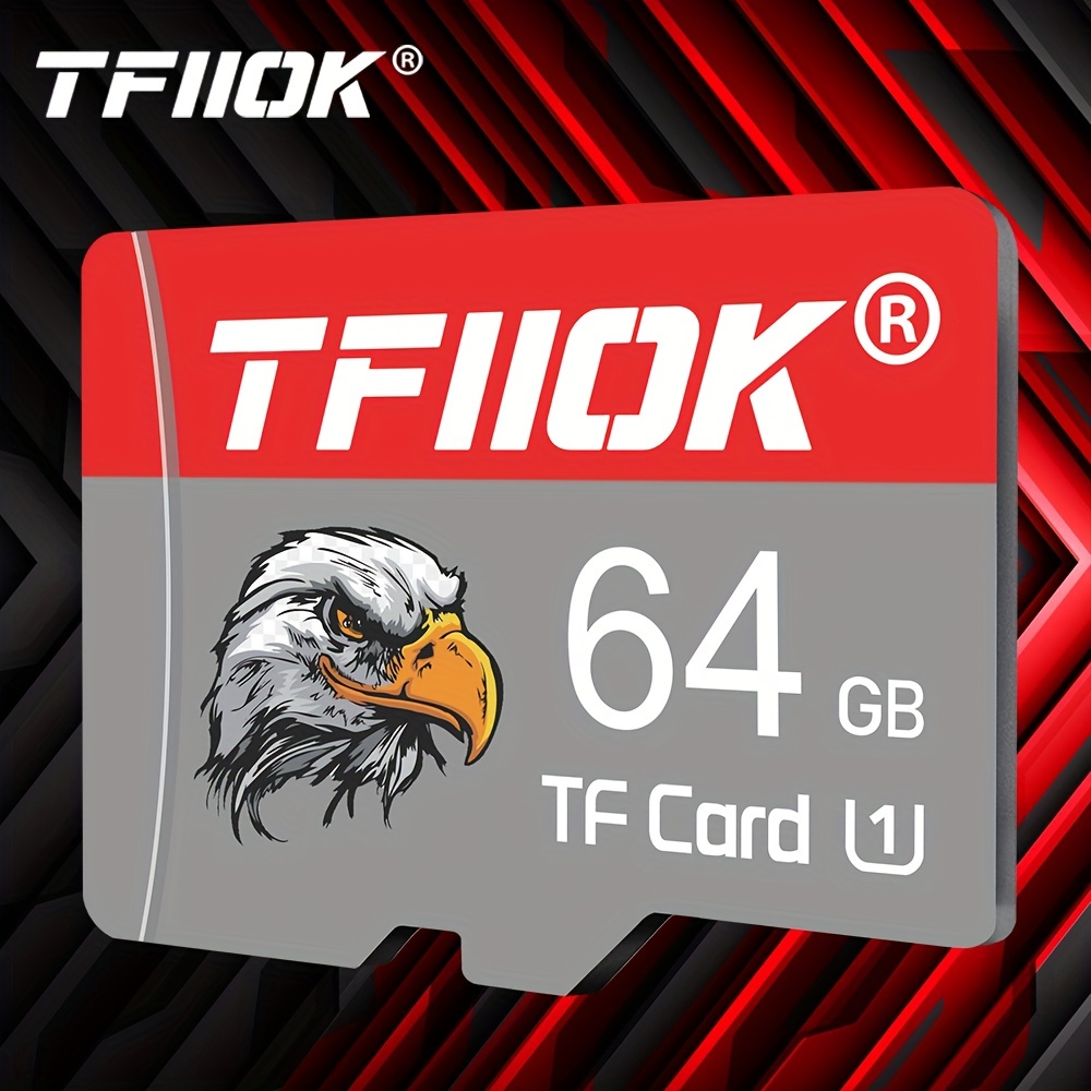 TFIIOK Carte Mémoire TF Micro SD Card 256 Go 128 Go 64 Go Flash