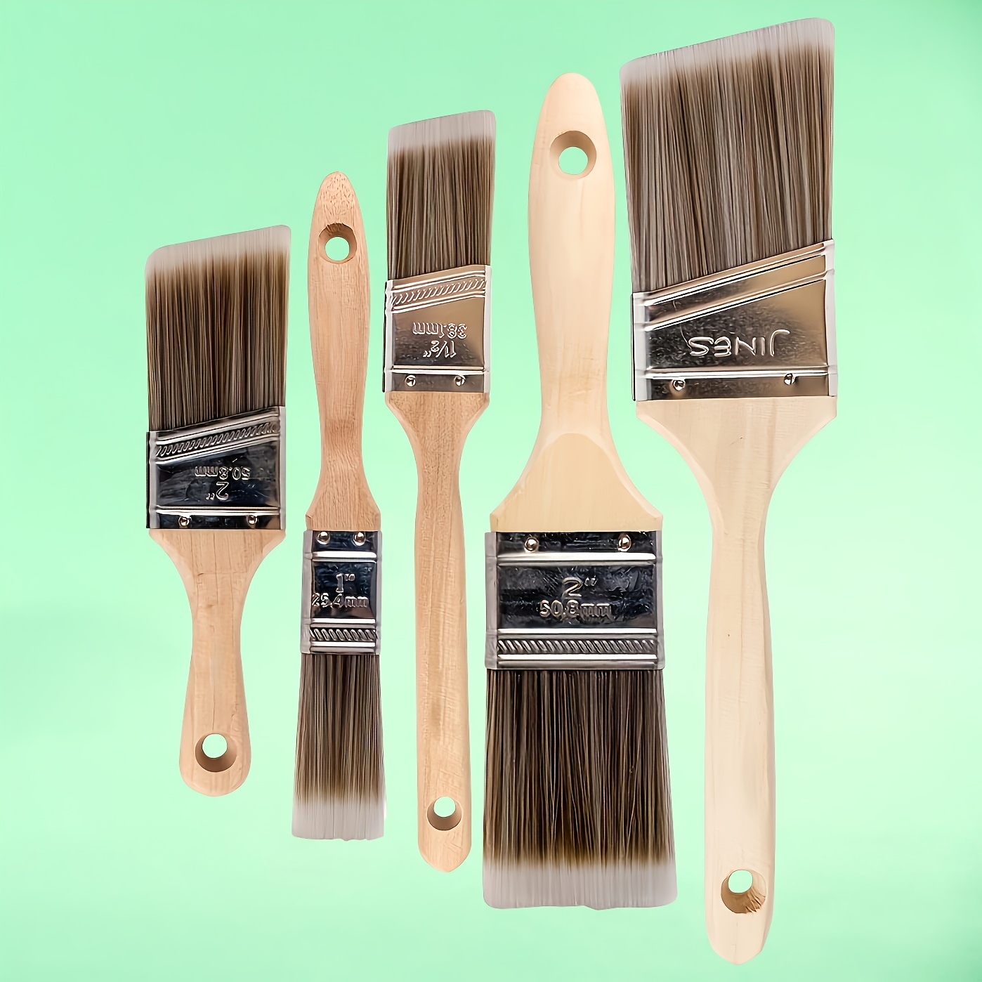 5pcs set Pro Grade Paint Brushes Set: Quality Tools & Home Improvement Supplies