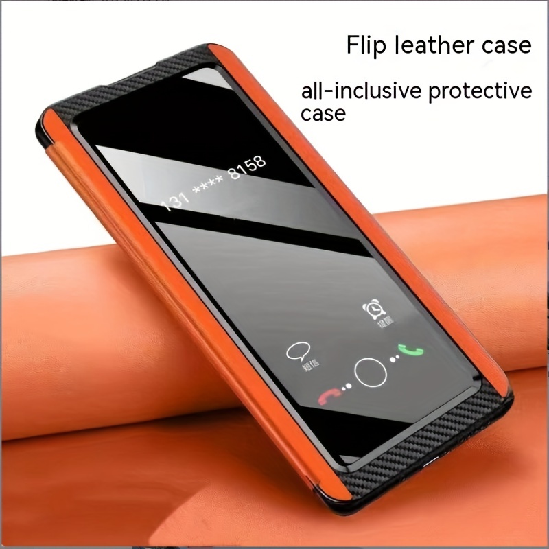 Shockproof Pu Artificial Leather Slim Phone Protector Case - Temu Germany