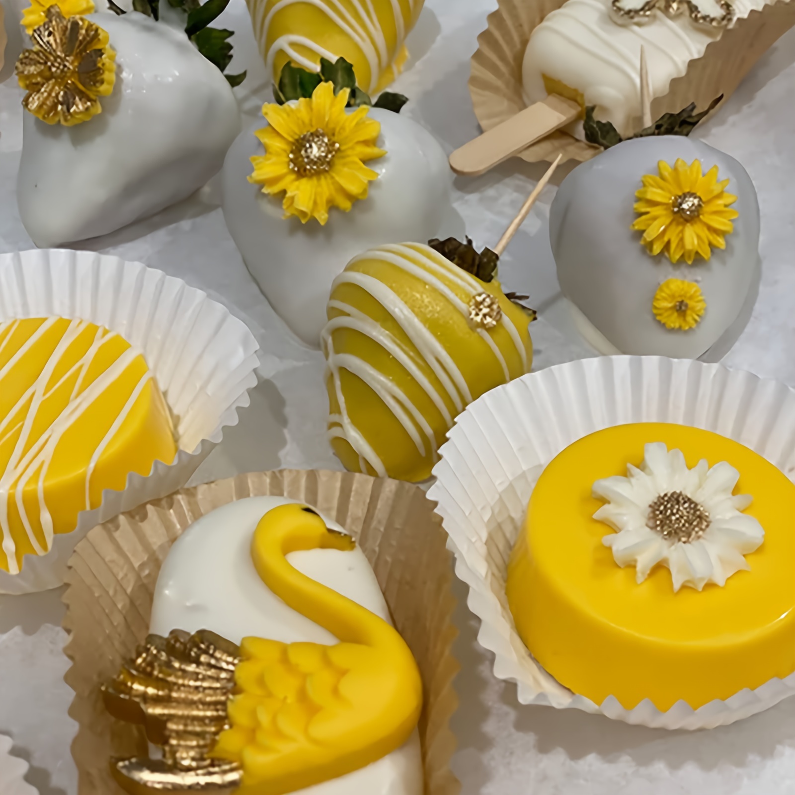 Flower Silicone Molds Fondant Silicone Molds Sunflower - Temu