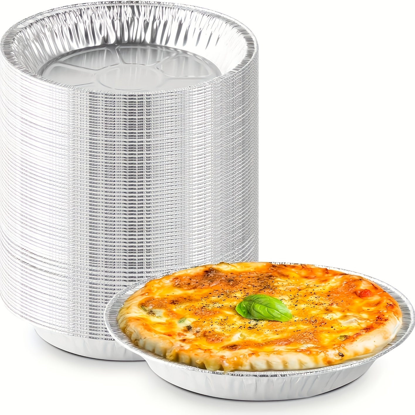 Aluminum Foil Pans With Lids Disposable Foil Food Containers - Temu