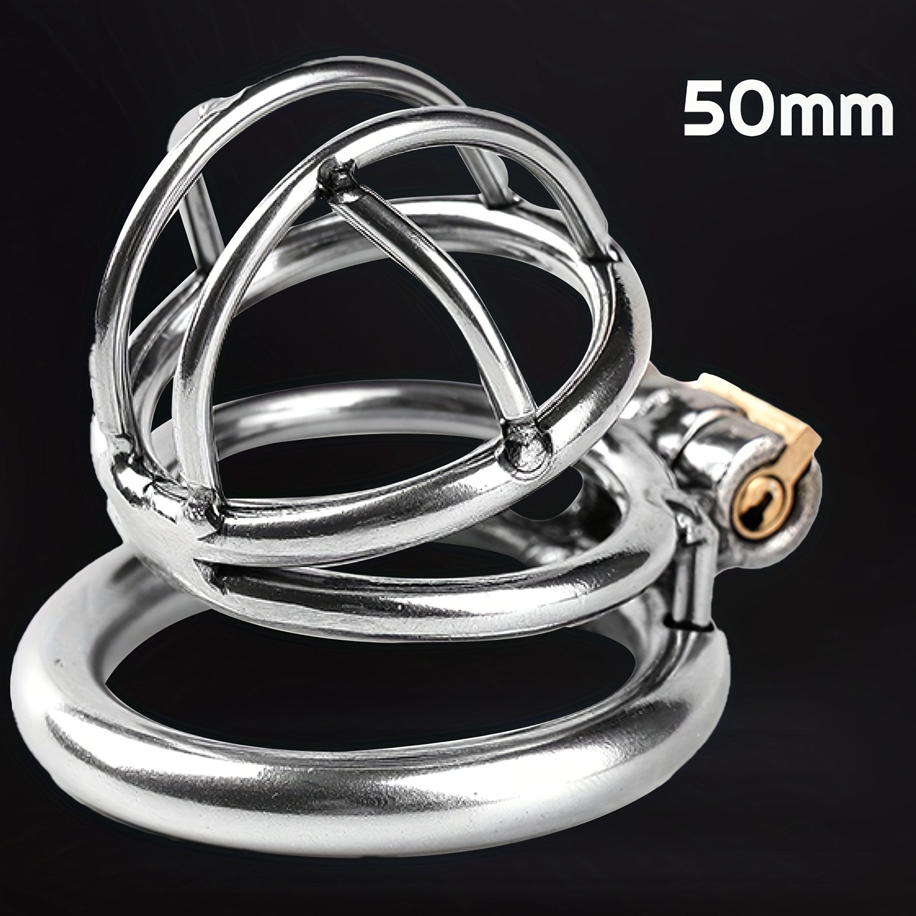 Discover Men's Penis Chastity Cage for Pleasure - Temu