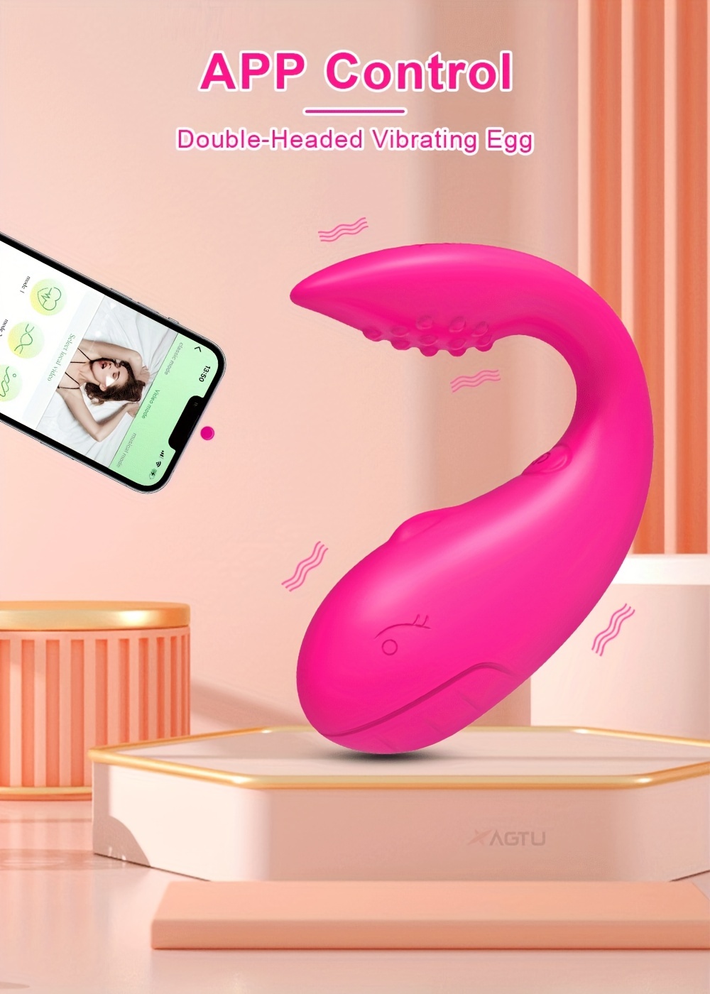 WJL Vibrator for Women Sex with Vibration App Remote Control