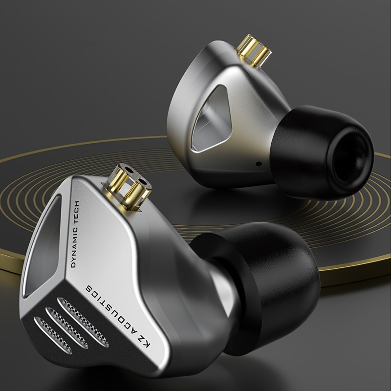 Kz Zs10 Pro Hybrid Iem Earphones - Noise Cancelling, Detachable Cable