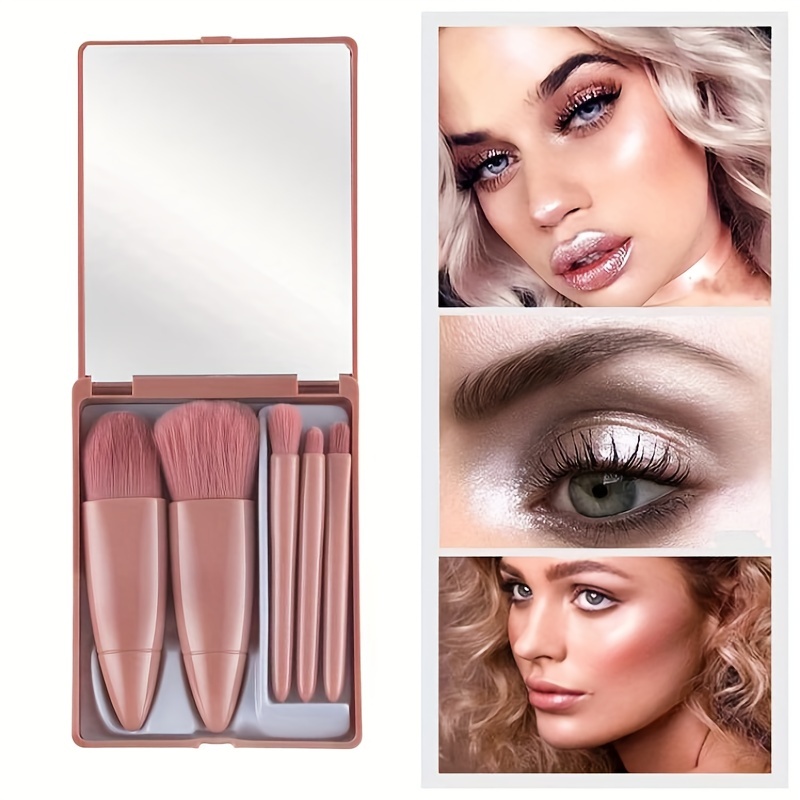 8Pcs/Set Mini Brush Soft Makeup Brushes Eyeshadow Eyebrow Facial Makeup  Brush
