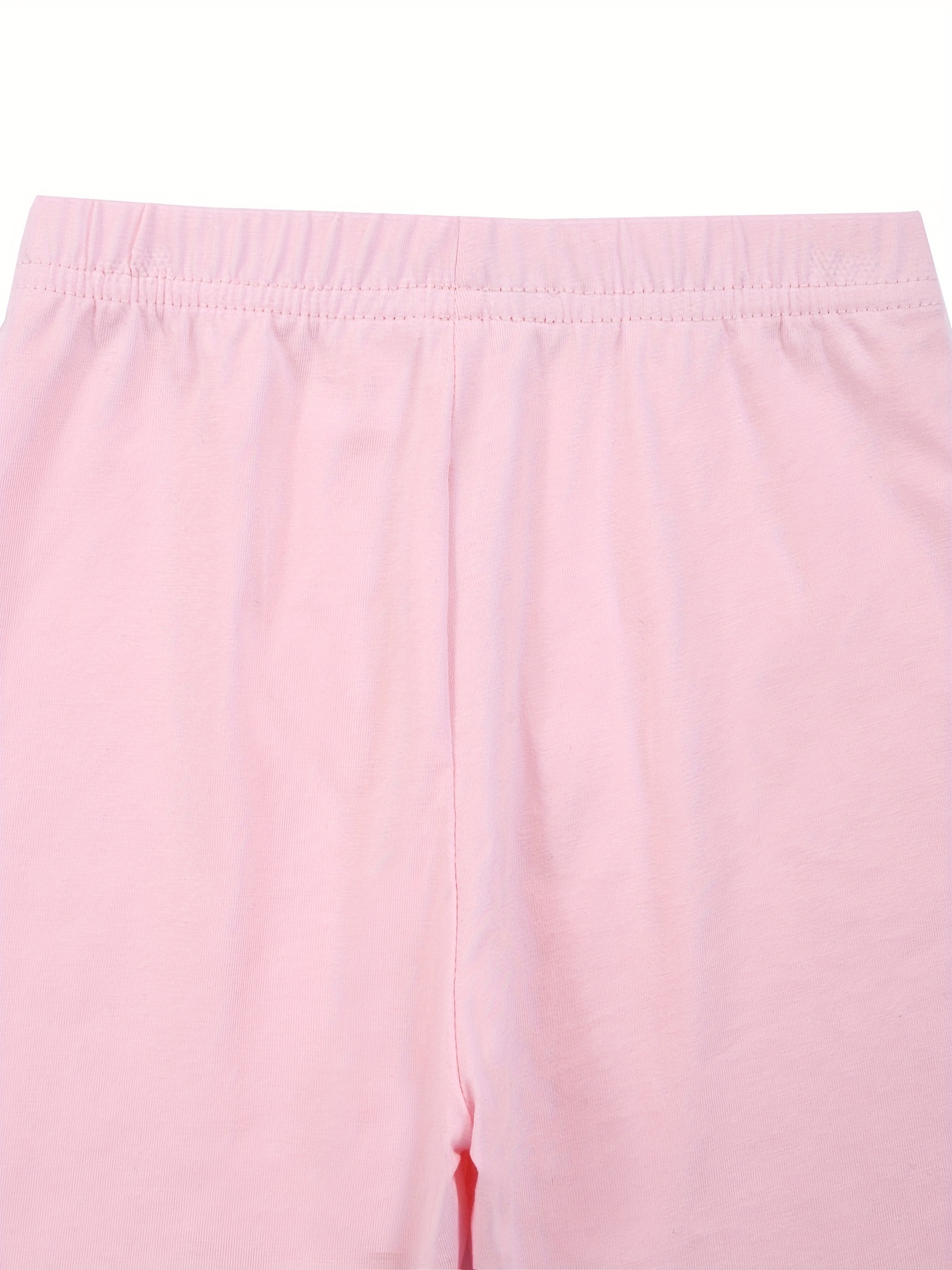 Girls Soft Cotton Long Bike Shorts | Hot Pink, 8Y / Hot Pink