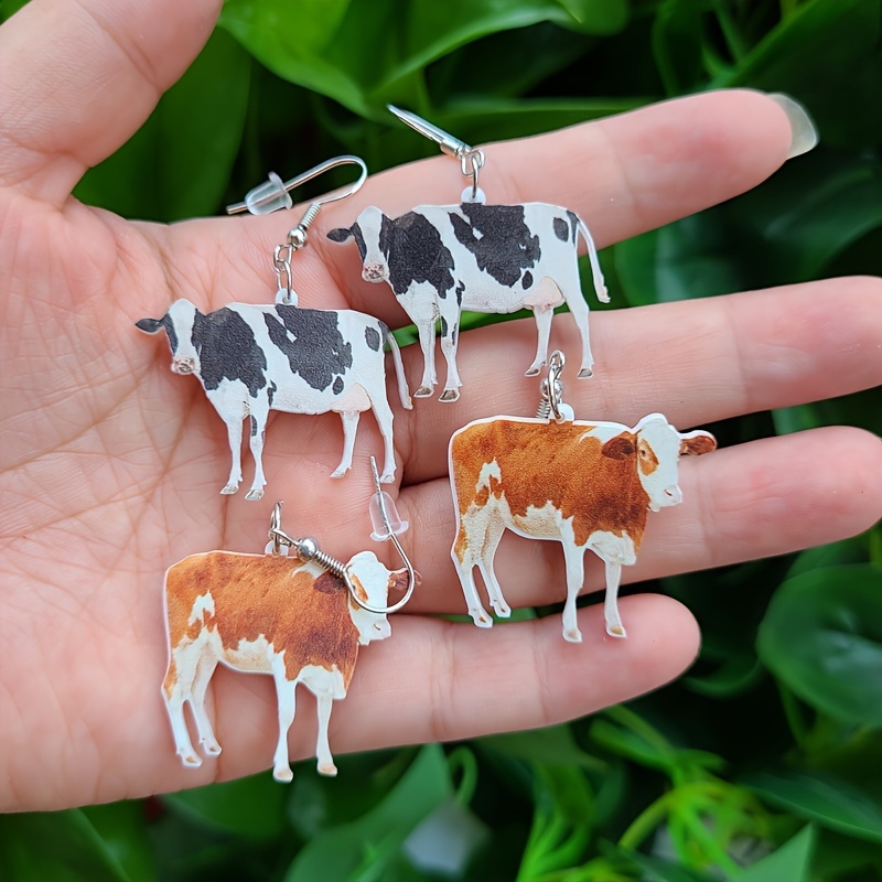 Cattle earrings deals