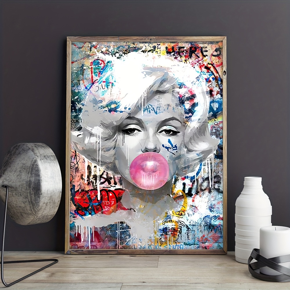 Modern Girls Canvas Paintings Abstract Wall Pop Art Decorative Canvas  Prints Wall Posters And Prints Home Wall Decor Pictures