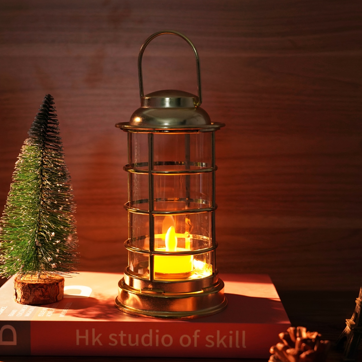 Hollow Out Light, Outdoor Camping Night Light, Decorative Candle