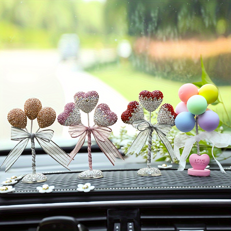 Décoration d'intérieur de voiture mignonne, ornement créatif de Couple de  dessin animé, accessoires de tableau de bord intérieur automobile, cadeau