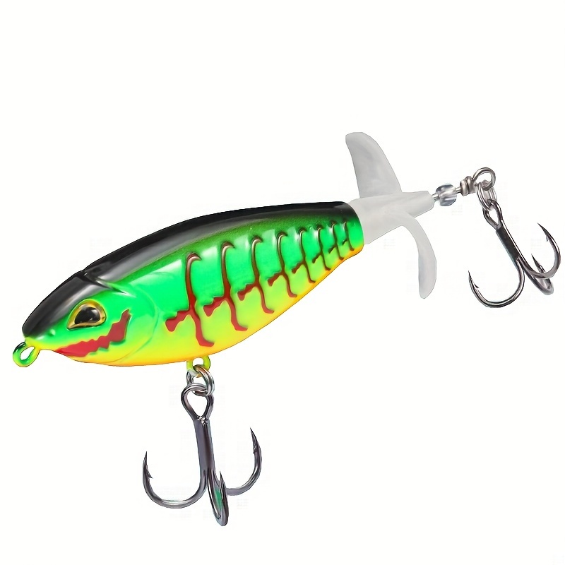 Double Propeller Topwater Fishing Lure Bass Trout Pike - Temu