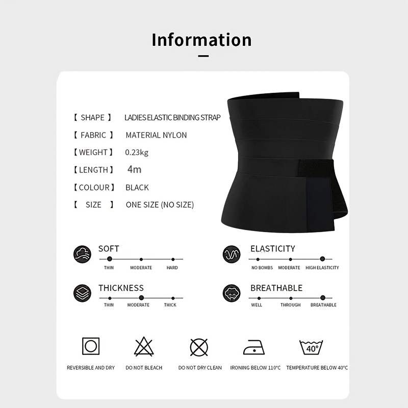 Adjustable Bandage Waist Trimmer Shapewear Belt Gym Sport - Temu United  Arab Emirates