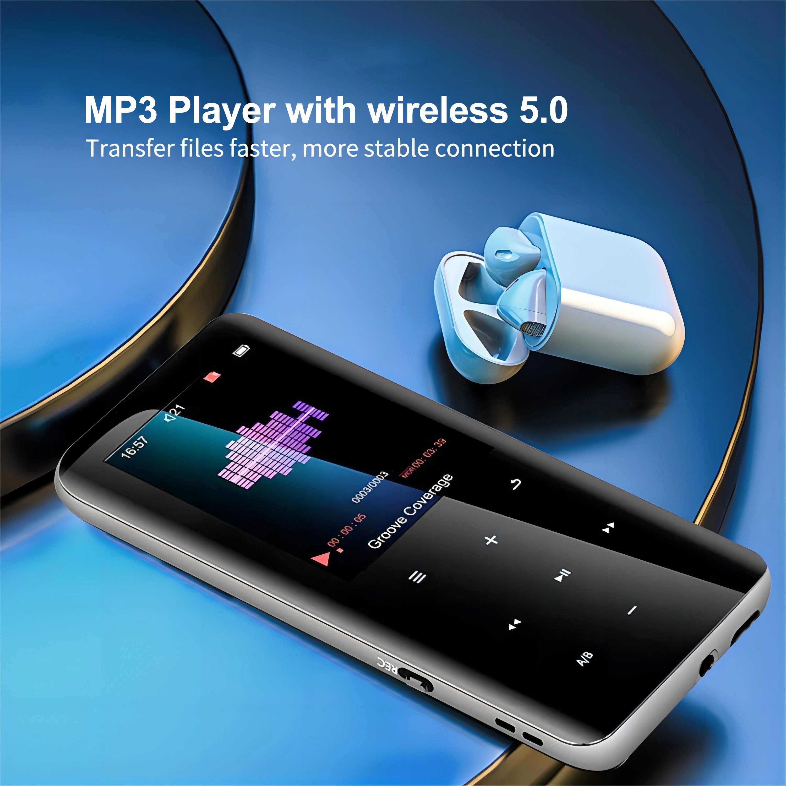  MP3 Player with 32GB TF Card,Built-in HD Speaker,Portable HiFi  Music Player with Video/Voice Recorder/FM Radio/Photo Viewer/E-Book Player  for Kids : Electronics